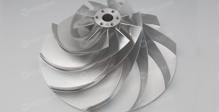 Stainless steel centrifugal compressor wheel